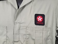 VTG Walls Mechanic Coveralls Short Sleeve Men 38x31 Workwear USA 80s Texaco Gas