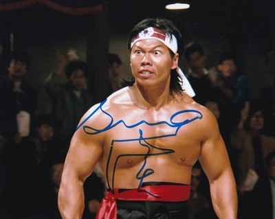BOLO YEUNG signed Autogramm 20x25cm BLOODSPORT in Person autograph ACOA