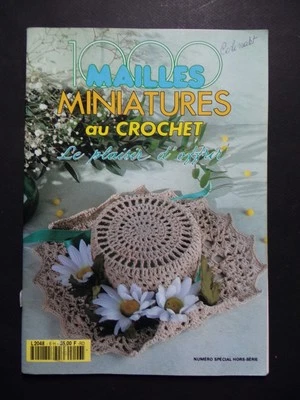 § catalogue ancien 1000 mailles HS miniatures crochet plaisir d'offrir - 1992 - Photo 1/4