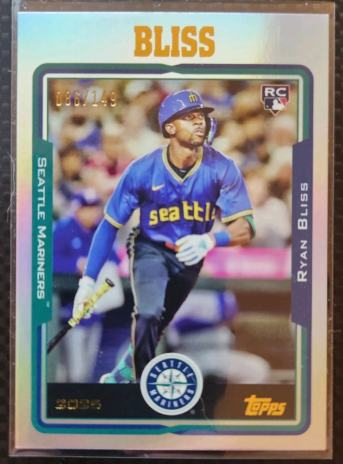 2025 Topps Archives - 2005 Topps Ryan Bliss #238 Rainbow Foilboard  # /149 (RC)