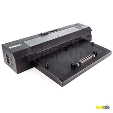 2  Dell PR02X E-Port Plus II USB 3.0 Docking Station Replicator with AC Adapter