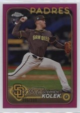 2024 Topps Chrome Update Magenta Refractor 396/399 Stephen Kolek #USC66 12yh