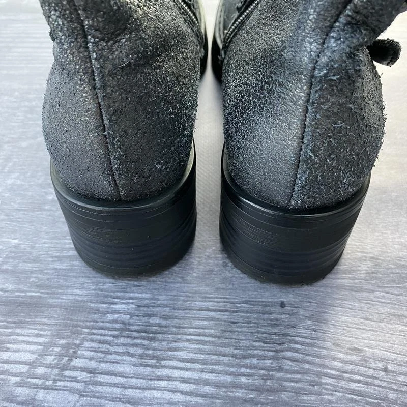 Women Clarks Ankle Boots Grey Suede 36 - Bild 3 von 4