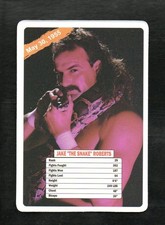 Jake The Snake Roberts WWF Wrestler 2025 Aamango Wrestling Game Card