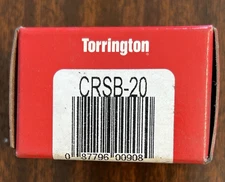 Torrington  CRSB-20, SEALED STUD  CAM FOLLOWER BEARING, NEW