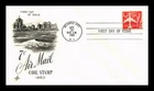 US COVER AIR MAIL 7C COIL FIRST DAY ISSUE ARTCRAFT CACHET