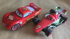 Lightning McQueen & Francesco, Carrera Disney Car skala 1:32 Nieoprawione.
