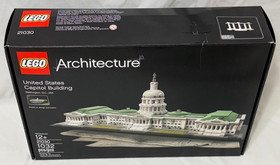 LEGO ARCHITECTURE: United States Capitol Building (21030) ~New / Factory Sealed~
