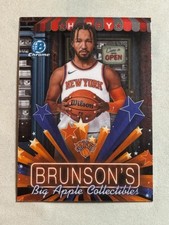 2025-26 Bowman Chrome Hobby Stars Jalen Brunson #HS-11 Knicks