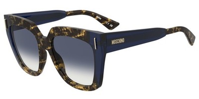 Moschino MOS207/S Havana blue 55/18/140 Damen Sonnenbrillen