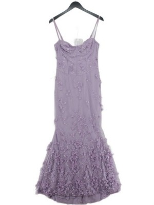 Oh Polly Maxikleid UK12 in Lila
