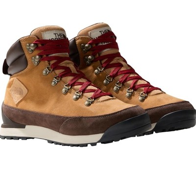 The North Face Men's Size 14 Back to Berkeley IV Leather WP Boots Almond Butter