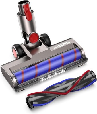 FLYLINKTECH Ersatzbürste mit 4 LED Leuchten 2 Rollen Flexibel
