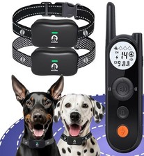 Wireless Dog Fence for 2 Dogs - Covers up to 856-Acre Electric Fence,6000FT NIB 