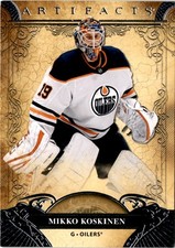 2020-21 Upper Deck Artifacts #4 Mikko Koskinen Edmonton Oilers