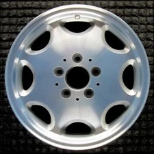Mercedes-benz C230 15 Inch Machined Oem Wheel Rim 1998 To 2000