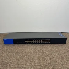 24-Port Gigabit Ethernet Switch Linksys SE3024 Metallic