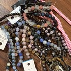 Bead Gallery Mixed Beads Lot w/ Strands + Magical CrimpLoks Gold 8pc — photo 2