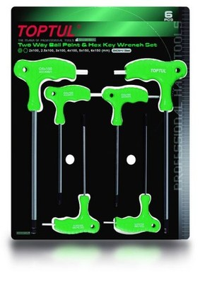 For TOPTUL GAAS0601 Set of key wrenches 6 pcs GAAS0601 A GLOBAL BRAND IN THE PR