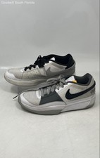 Nike Boys Ja 1 Wet Cement Ja Morant Gray Lace-Up Basketball Shoes Size 6.5Y
