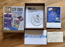 SimCity 2000: Special Edition Big Box PC, 1995 With Manuals