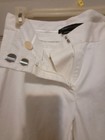 BCBGMAXAZRIA Women's Solid White Wide-Leg Dress Pants Size 4p — photo 4