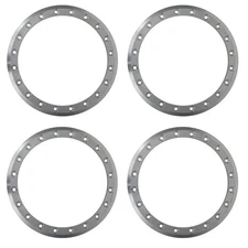 Full Set of System 3 SB-4 & SB-6 15" Beadlock Rings Raw (4)