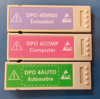 Tektronix DPO4EMBD DPO4COMP DPO4AUTO App modules for all 4000 , 4000B , 4000C