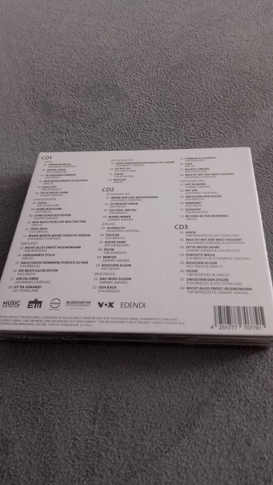 Sing meinen Song - Das Tauschkonzert Vol.11 Deluxe - (CD) NEU Johannes Oerding - Bild 2 von 2