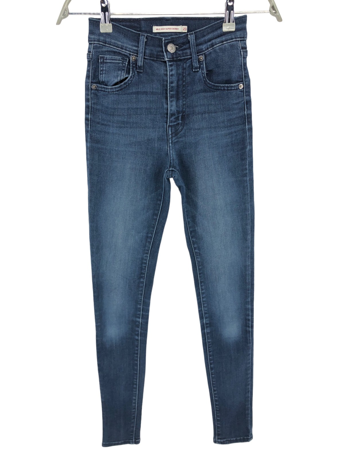 LEVI'S STRAUSS & CO Women Mile High Super Skinny Slim Jeans Size W23 L30