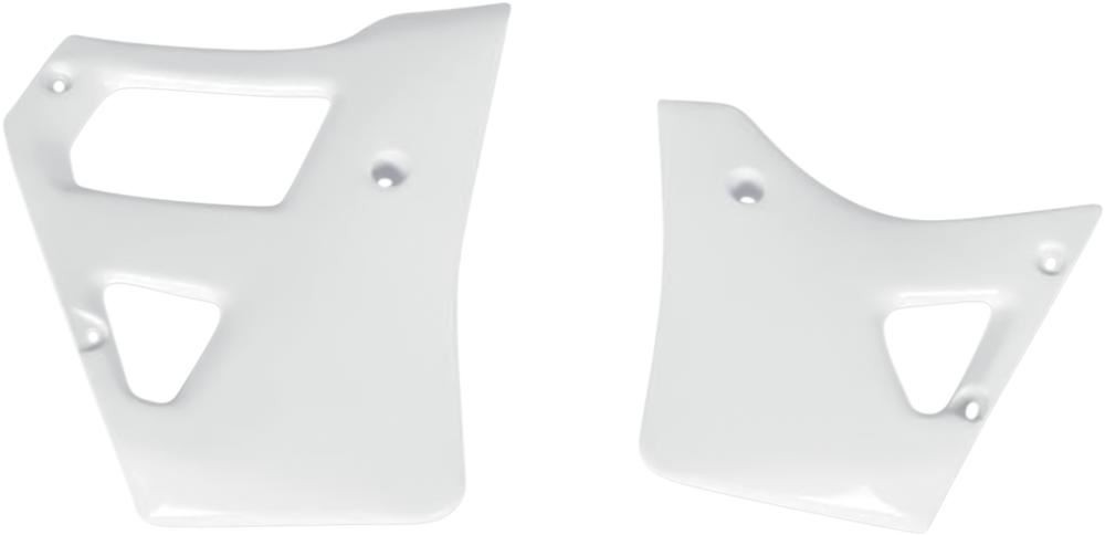 UFO Radiator Covers For Yamaha YZ125/250/360 89-92 White Ya02815-046