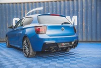 Maxton Design Heckansatz Diffusor V.1 Passend FüR BMW M135I F20 Schwarz Hochglan