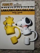 Snoopy And Woodstock Straw Toppers SHIPS NOW ...