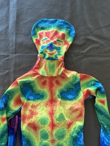 Disfraz Spirit Halloween Body Estampado Textura Pintada Niño Talla M (8-10) - Imagen 4 de 4