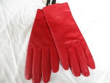MERONA  Red Leather Thinsulate 40 Gram Winter Dress Gloves Size L/XL New W/ Tags