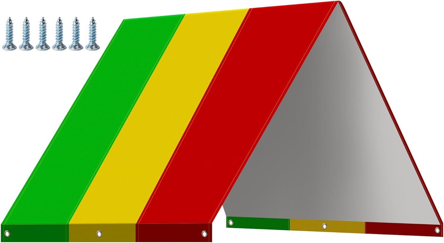 Swing Set Replacement Tarp- 52" X 90" Kids Playground Roof C