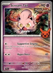 Scream Tail 077/162 Trick or Trade 2024 Uncommon