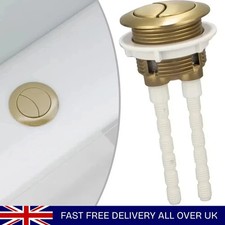1Pcs 38Mm Brushed Brass Gold Toilet Flush Cistern Button Close Coupled Toilet