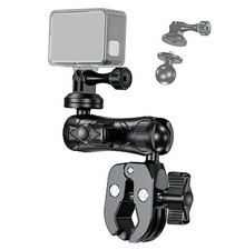 Super Clamp Camera Mount with 1'' Ball Head 3.54'' Magic Arm, with 1/4"-20