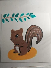 GAT PAINTINGS IMPRESSIONISM ORIGINAL COLLECTIBLE WHIMSICAL LANDSCAPE & ANIMALS