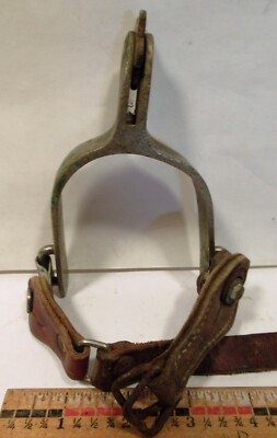 Harnais à éperons Vintage Don Ricardo – éperons Western Cowboy, RARE
