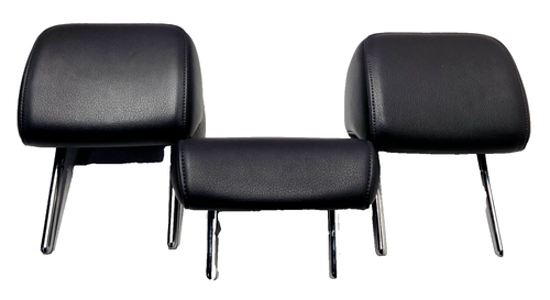 09-16 Audi A4 Quattro Left/Right Center Rear Headrest Head Rest Set Of 3 OEM