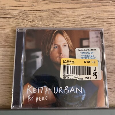 Keith urban be here Shelf196 AUDIO CD NEW~
