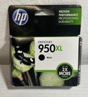 HP 950XL Black Ink OfficeJet Genuine 8100 8110 8600 Never Opened Sept 2015