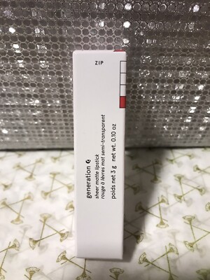 Glossier Generation G Sheer Matte Lipstick - Zip - 3g Neu und Originalverpackt