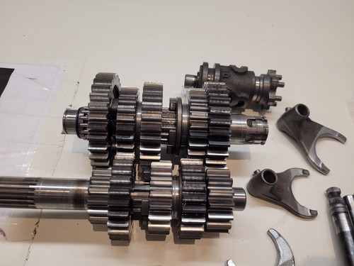 Kawasaki KX 250 1993 Gearbox Transmission - Foto 2 di 20