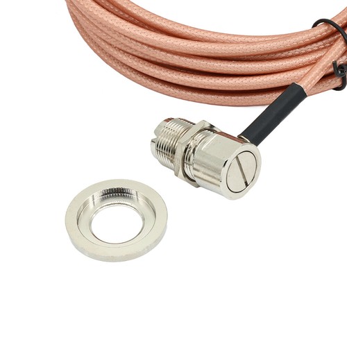 For Mobile Car Antenna RG142 M Male To UHF Female 5 Meters Cable Low Loss - Zdjęcie 5 z 12