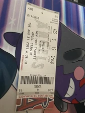 ANGELS 2021 Shohei Ohtani 1st Steals Home Full Ticket Stub 8/31/21 1st MVP Year