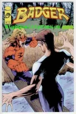 BADGER #6, NM+, Mike Baron, Image, 1997, Martial Arts, Crazy, more in store