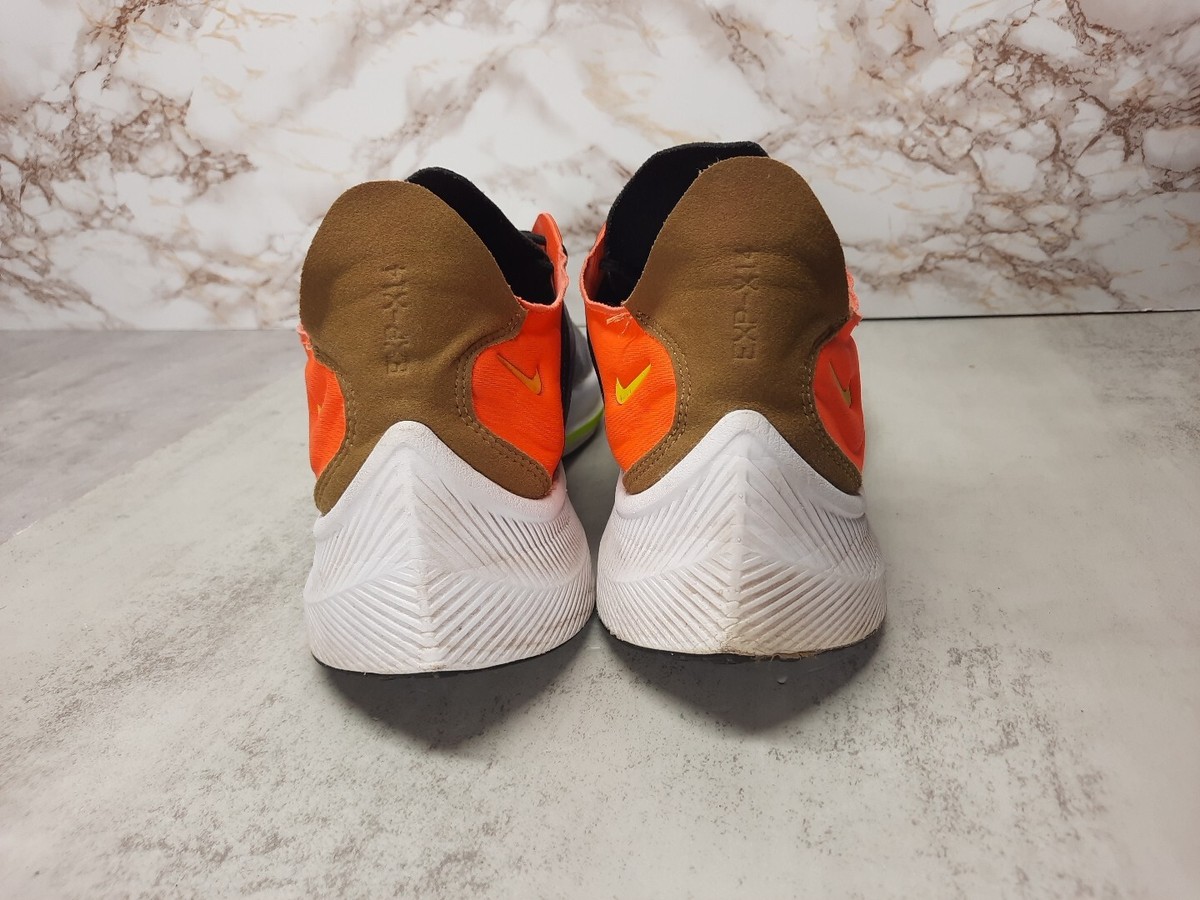 NIKE EXP-X14 Running Shoes Men's Size 11 Gray/Orange Athletic